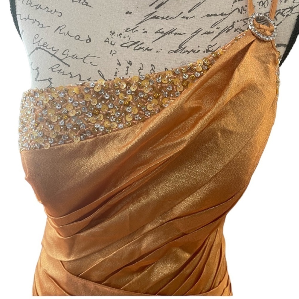 Gold formal gown​